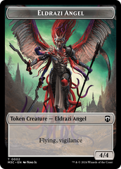 Eldrazi Angel // Copy Double-Sided Token [Modern Horizons 3 Commander Tokens] | Enigma On Main