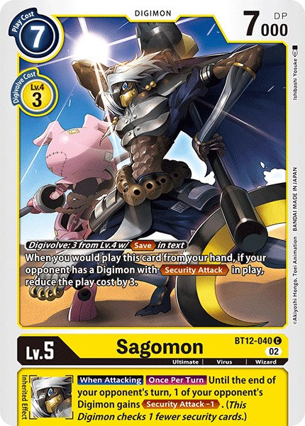 Sagomon [BT12-040] [Across Time] | Enigma On Main