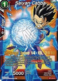 Saiyan Cabba (Origins 2019) (BT1-014) [Tournament Promotion Cards] | Enigma On Main