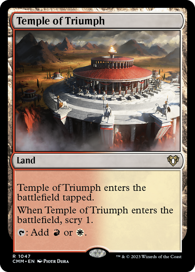 Temple of Triumph [Commander Masters] | Enigma On Main