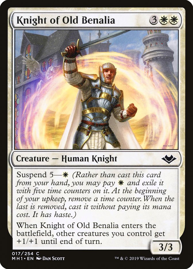 Knight of Old Benalia [Modern Horizons] | Enigma On Main
