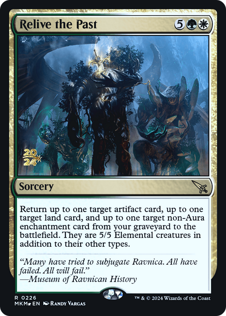 Relive the Past [Murders at Karlov Manor Prerelease Promos] | Enigma On Main