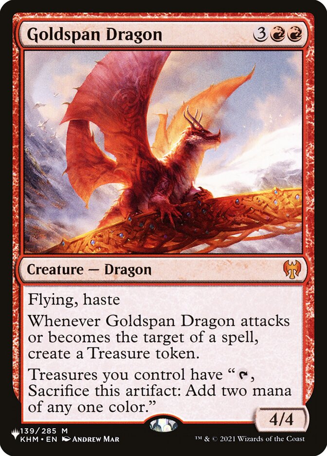 Goldspan Dragon [The List] | Enigma On Main