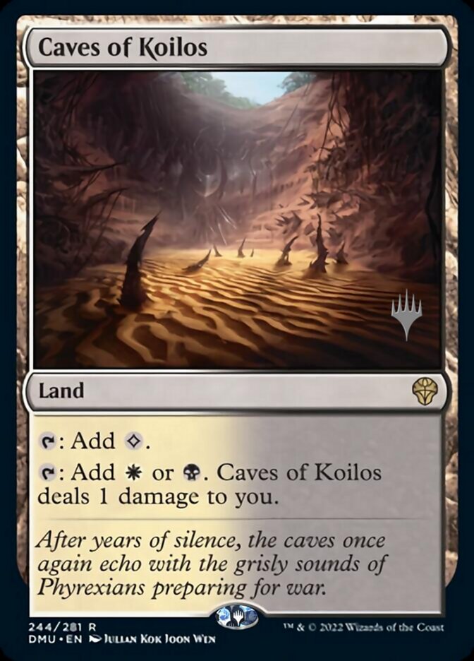 Caves of Koilos (Promo Pack) [Dominaria United Promos] | Enigma On Main