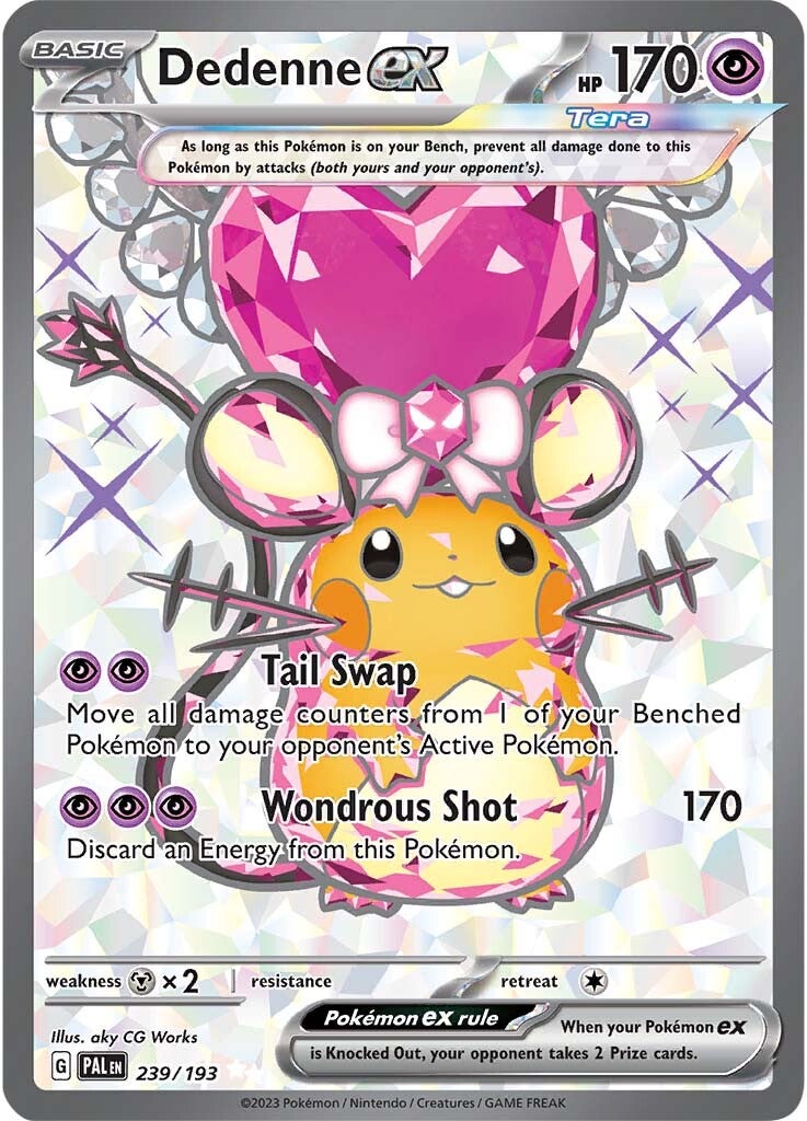 Dedenne ex (239/193) [Scarlet & Violet: Paldea Evolved] | Enigma On Main