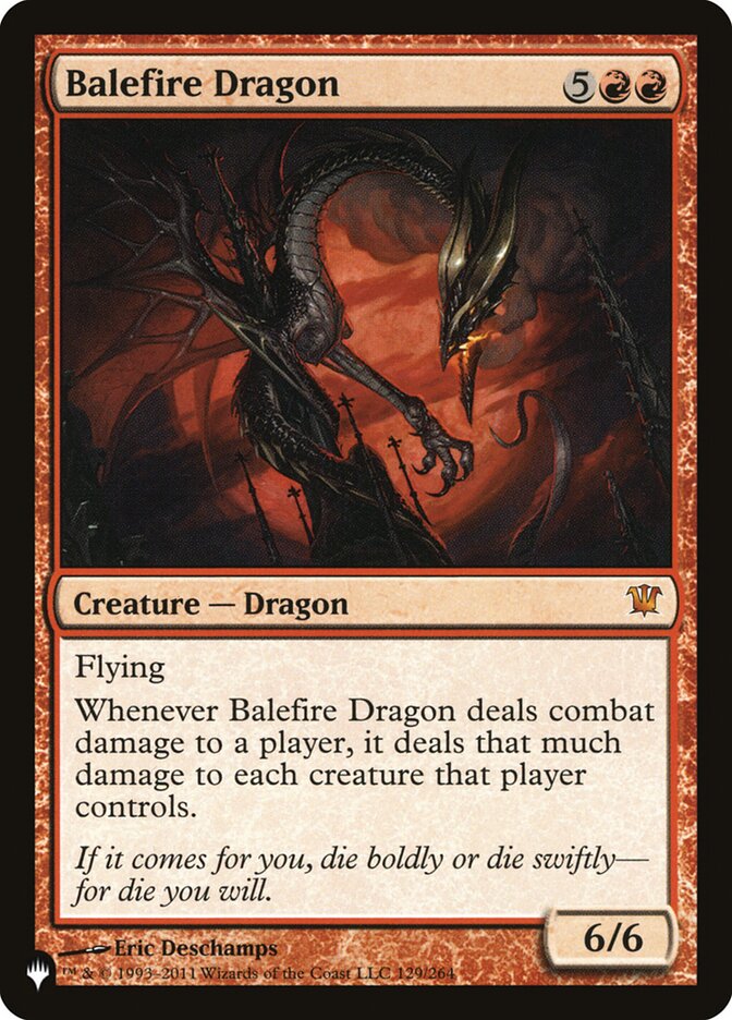 Balefire Dragon [The List] | Enigma On Main