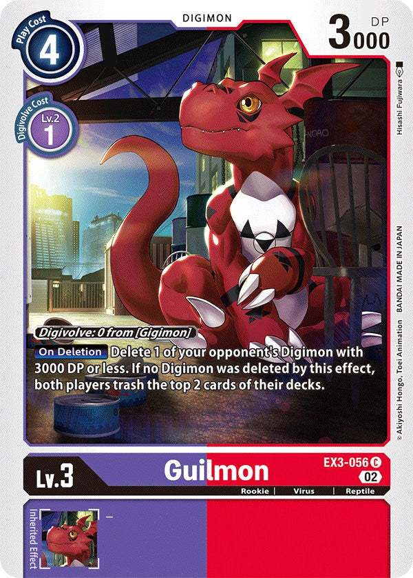 Guilmon [EX3-056] [Draconic Roar] | Enigma On Main