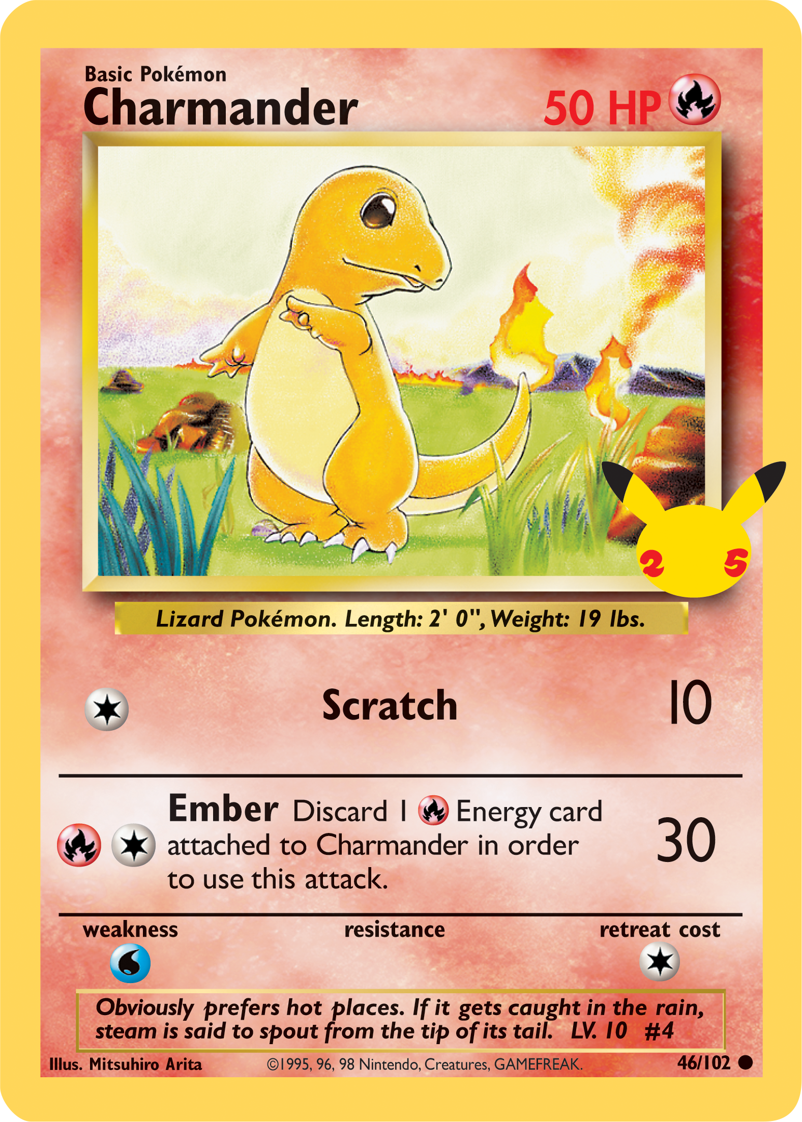 Charmander (46/102) (Jumbo Card) [First Partner Pack] | Enigma On Main