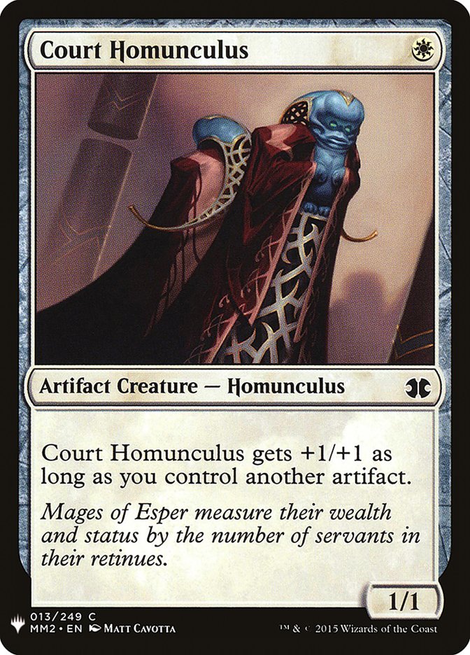 Court Homunculus [Mystery Booster] | Enigma On Main