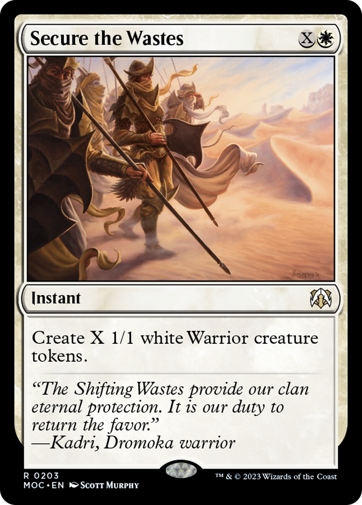 Secure the Wastes [March of the Machine Commander] | Enigma On Main