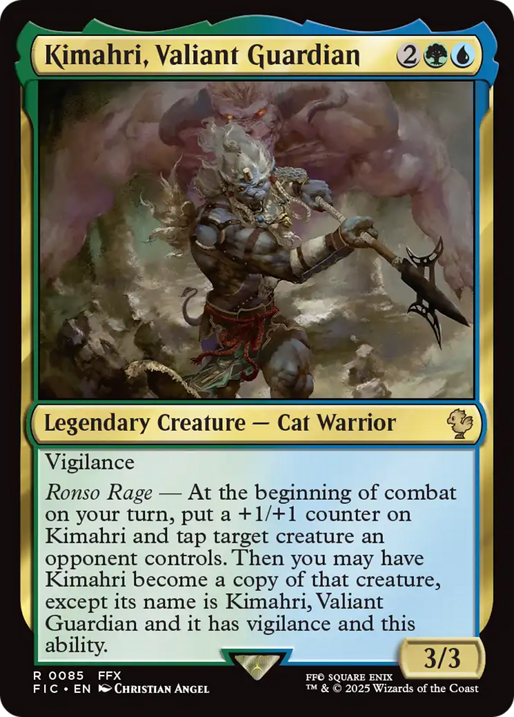 Kimahri, Valiant Guardian [FINAL FANTASY Commander] | Enigma On Main