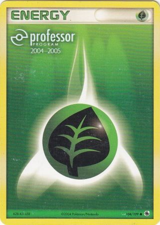 Grass Energy (104/109) (2004 2005) [Professor Program Promos] | Enigma On Main