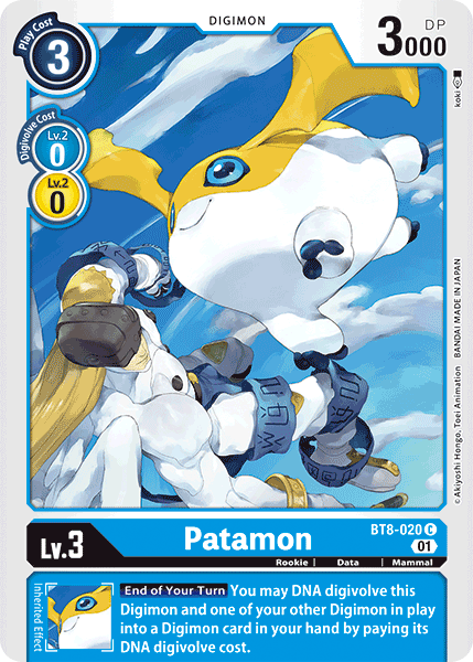 Patamon [BT8-020] [New Awakening] | Enigma On Main