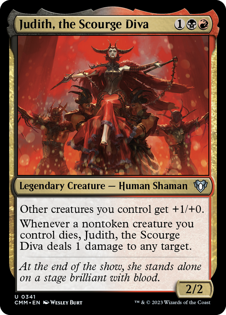 Judith, the Scourge Diva [Commander Masters] | Enigma On Main