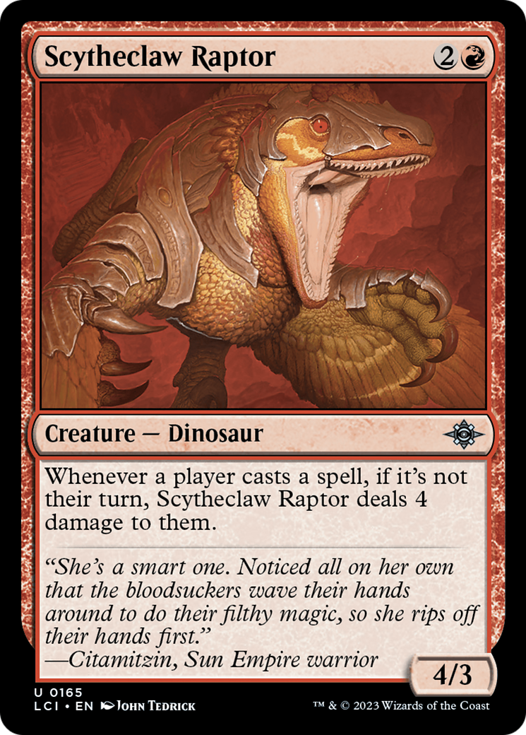 Scytheclaw Raptor [The Lost Caverns of Ixalan] | Enigma On Main