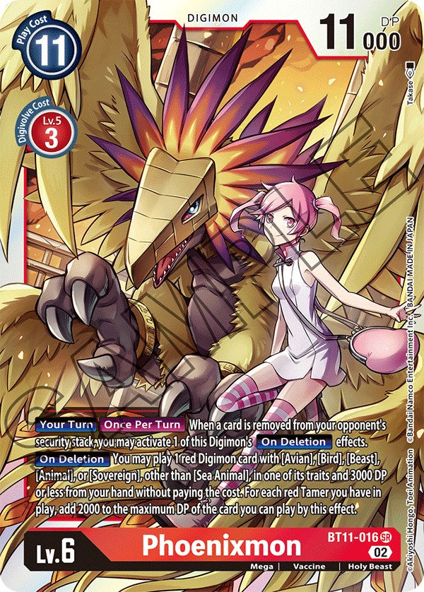 Phoenixmon [BT11-016] [Dimensional Phase] | Enigma On Main