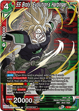 SS Broly, Evolution's Harbinger (P-336) [Tournament Promotion Cards] | Enigma On Main