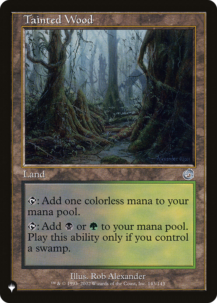Tainted Wood [The List] | Enigma On Main
