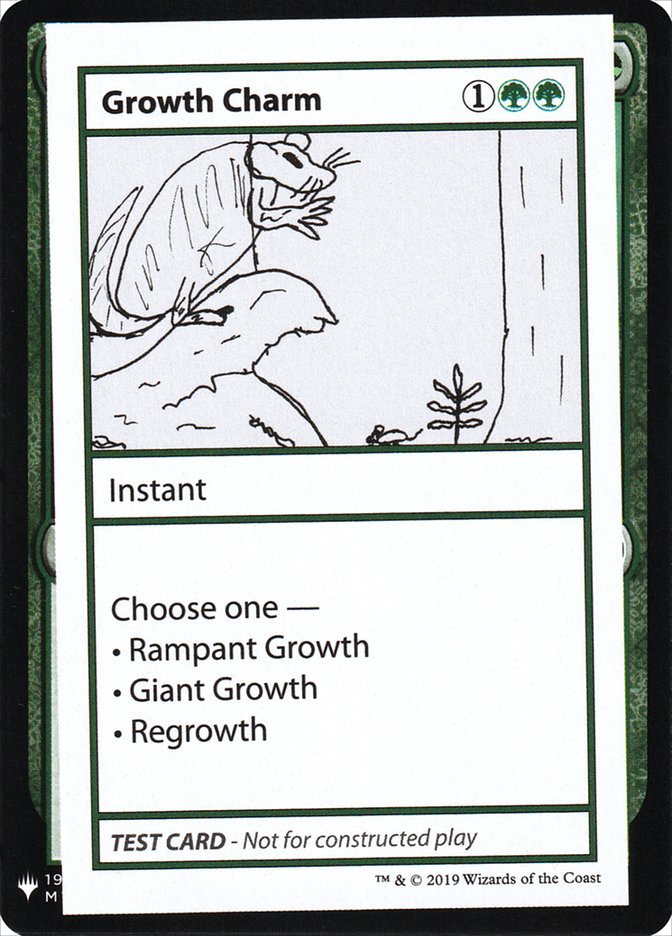 Growth Charm [Mystery Booster Playtest Cards] | Enigma On Main