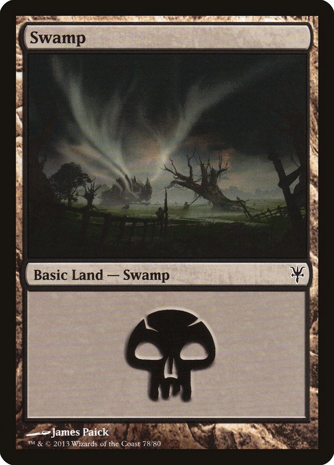 Swamp (78) [Duel Decks: Sorin vs. Tibalt] | Enigma On Main