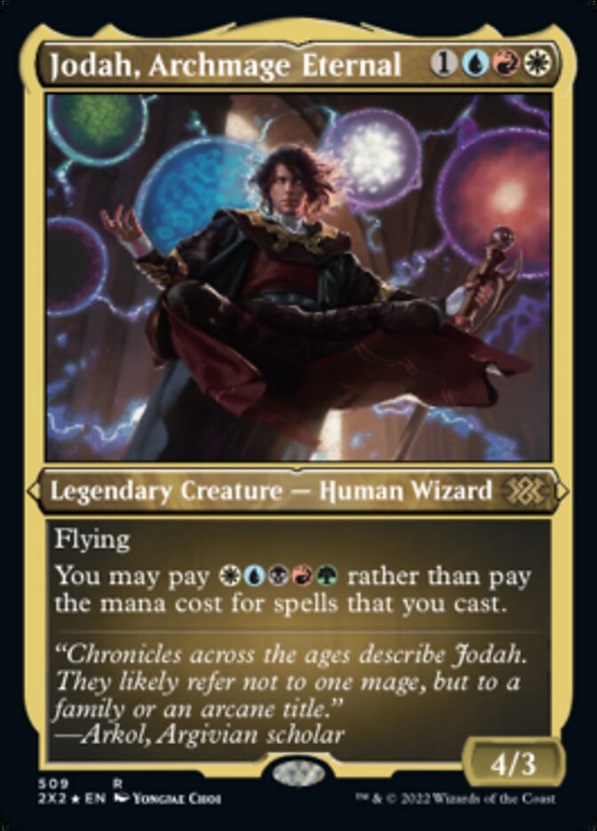 Jodah, Archmage Eternal (Foil Etched) [Double Masters 2022] | Enigma On Main