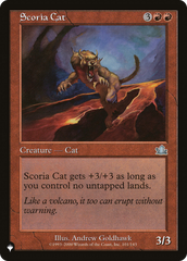 Scoria Cat [The List Reprints] | Enigma On Main