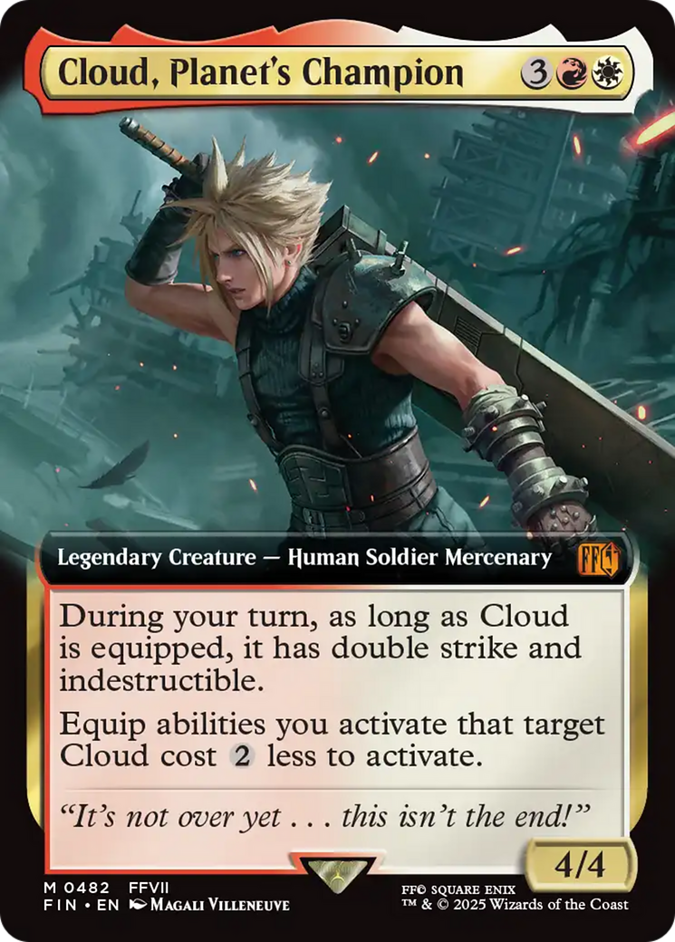 Cloud, Planet's Champion (Extended Art) [FINAL FANTASY] | Enigma On Main