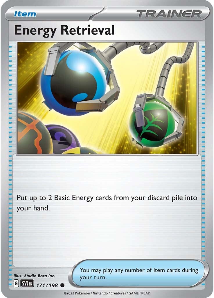 Energy Retrieval (171/198) [Scarlet & Violet: Base Set] | Enigma On Main