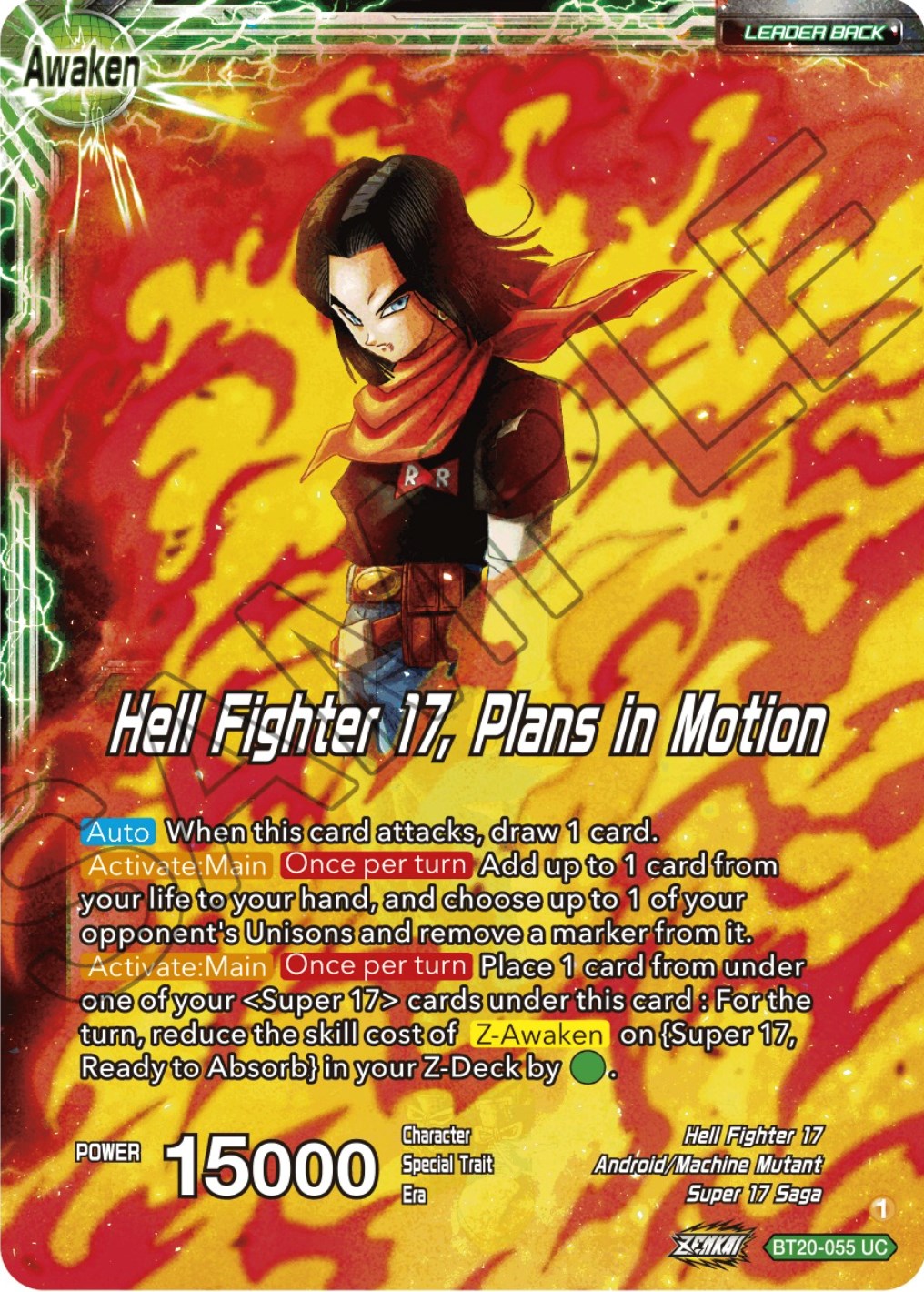 Android 20 & Dr. Myuu // Hell Fighter 17, Plans in Motion (BT20-055) [Power Absorbed] | Enigma On Main
