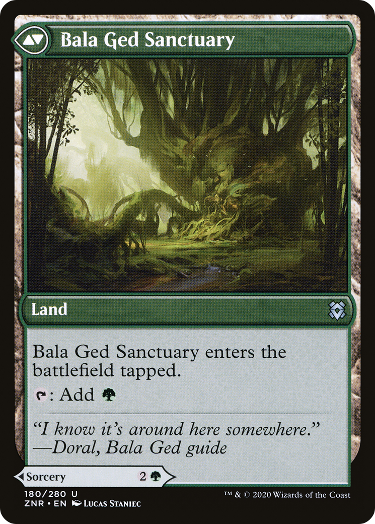 Bala Ged Recovery // Bala Ged Sanctuary [Secret Lair: From Cute to Brute] | Enigma On Main