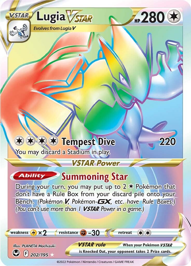 Lugia VSTAR (202/195) [Sword & Shield: Silver Tempest] | Enigma On Main