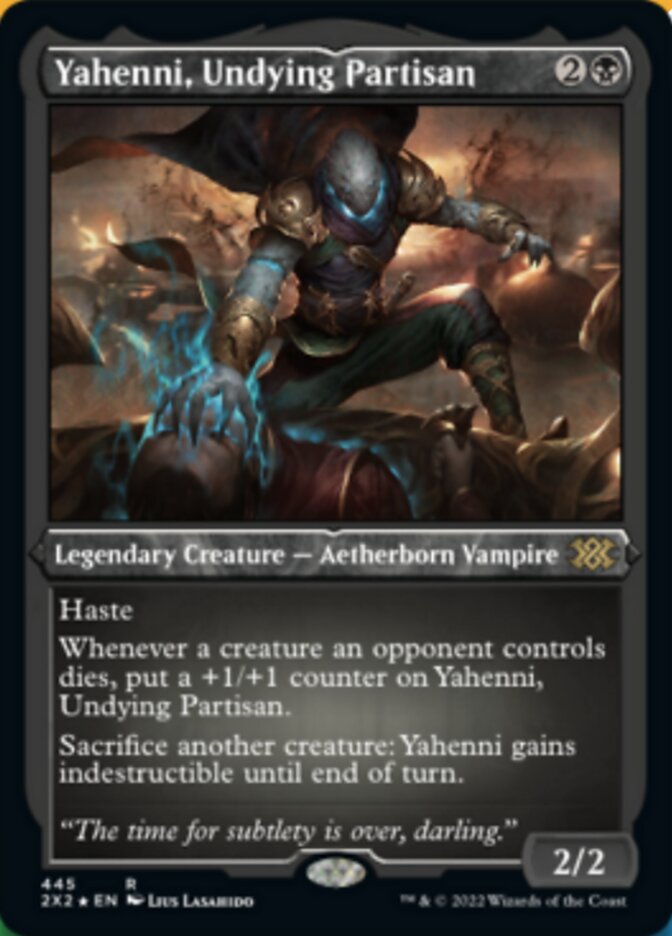 Yahenni, Undying Partisan (Foil Etched) [Double Masters 2022] | Enigma On Main