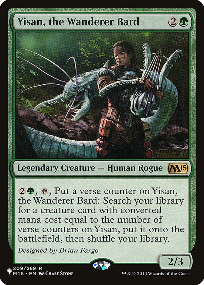 Yisan, the Wanderer Bard [The List] | Enigma On Main