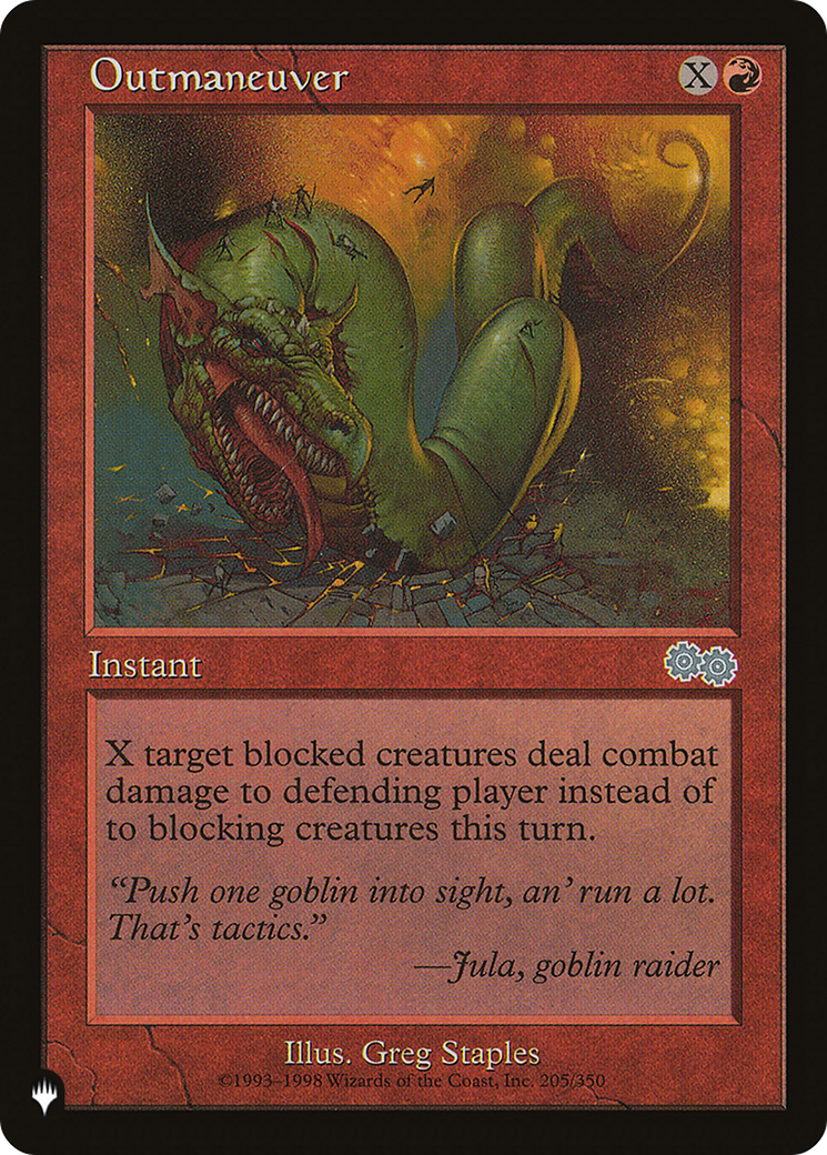 Outmaneuver [The List] | Enigma On Main
