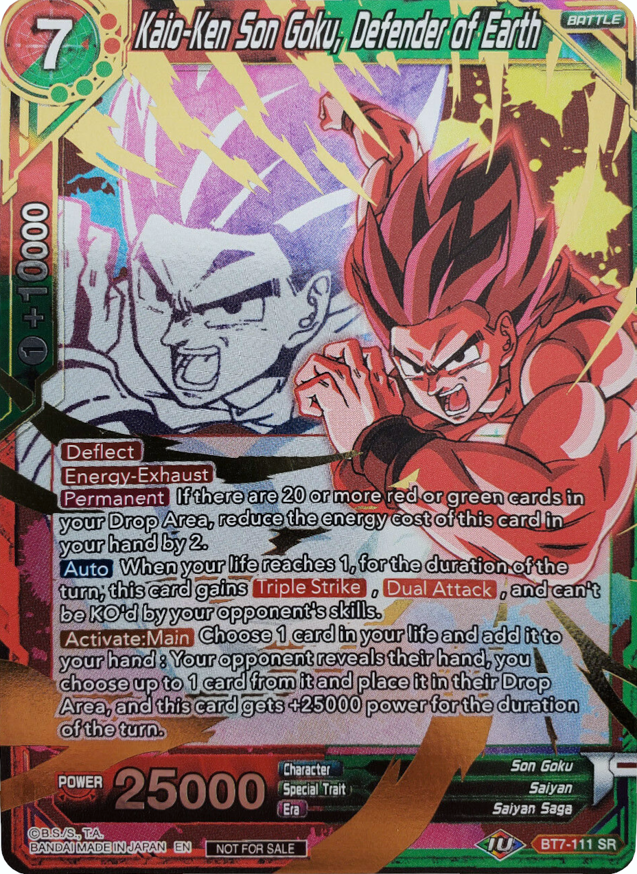 Kaio-Ken Son Goku, Defender of Earth (Event Pack 4) (BT7-111) [Promotion Cards] | Enigma On Main