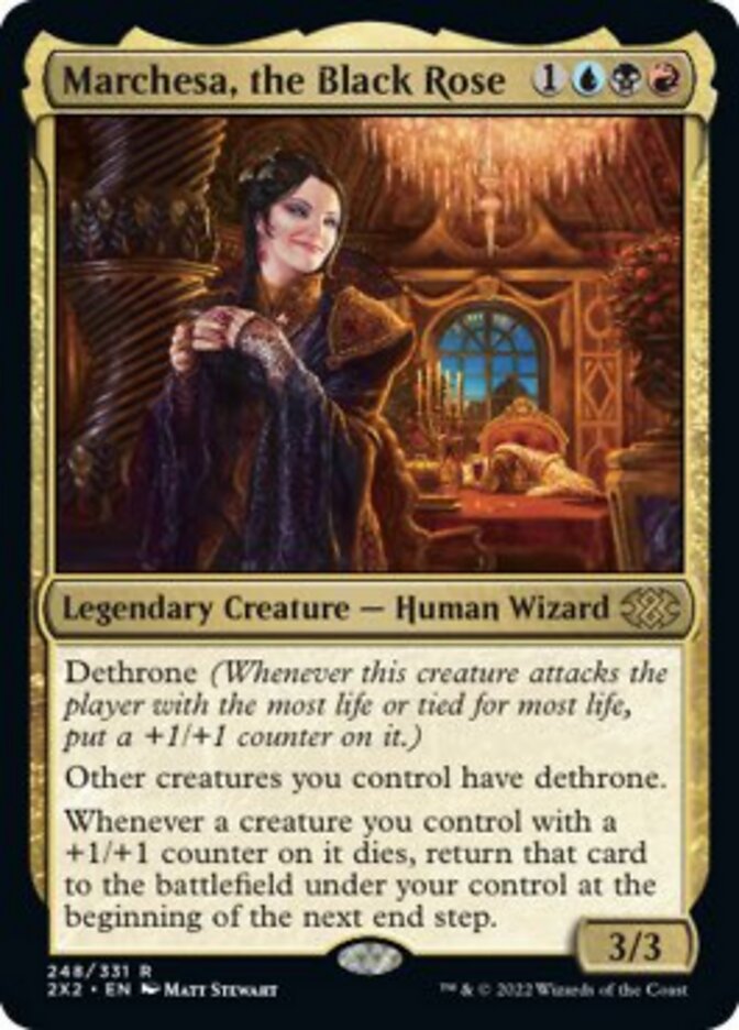Marchesa, the Black Rose [Double Masters 2022] | Enigma On Main