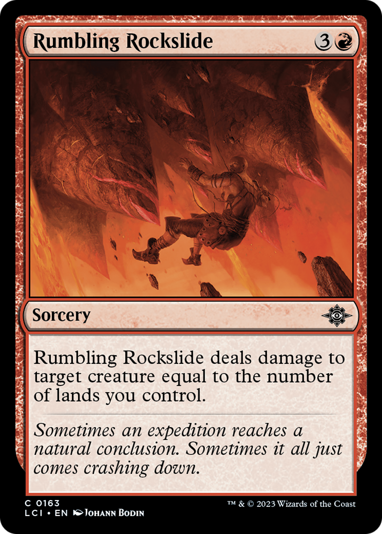 Rumbling Rockslide [The Lost Caverns of Ixalan] | Enigma On Main