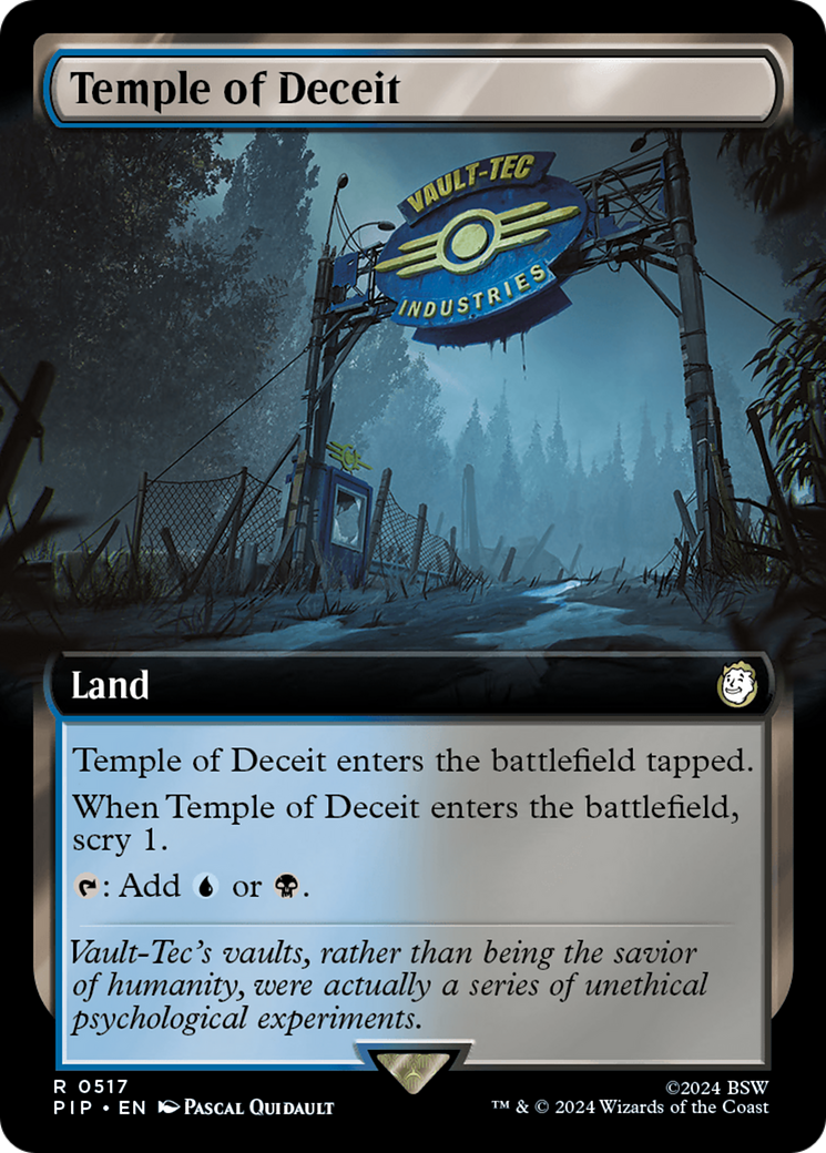 Temple of Deceit (Extended Art) [Fallout] | Enigma On Main