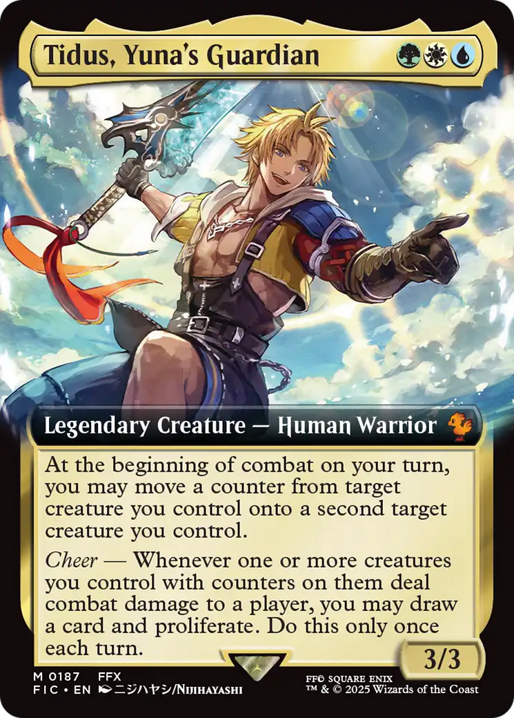 Tidus, Yuna's Guardian (Extended Art) [FINAL FANTASY Commander] | Enigma On Main