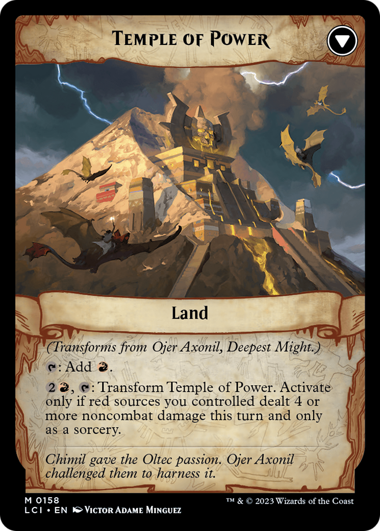 Ojer Axonil, Deepest Might // Temple of Power [The Lost Caverns of Ixalan] | Enigma On Main