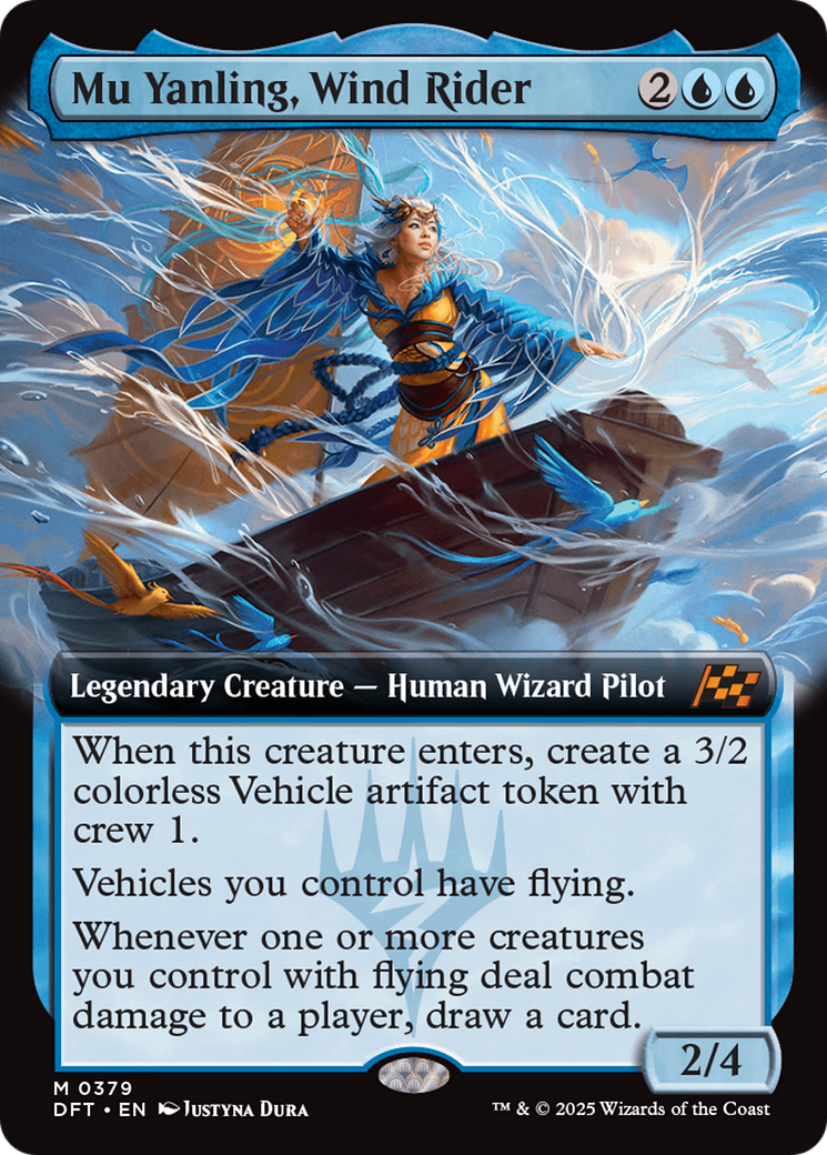 Mu Yanling, Wind Rider (Extended Art) [Aetherdrift] | Enigma On Main