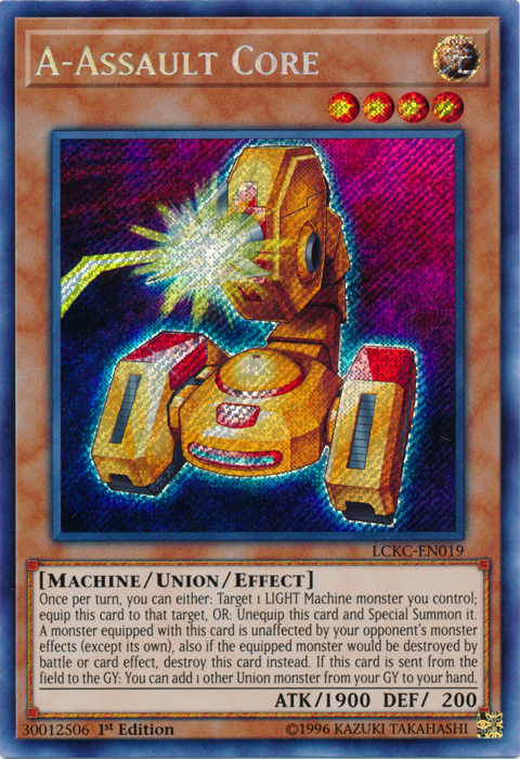A-Assault Core [LCKC-EN019] Secret Rare | Enigma On Main
