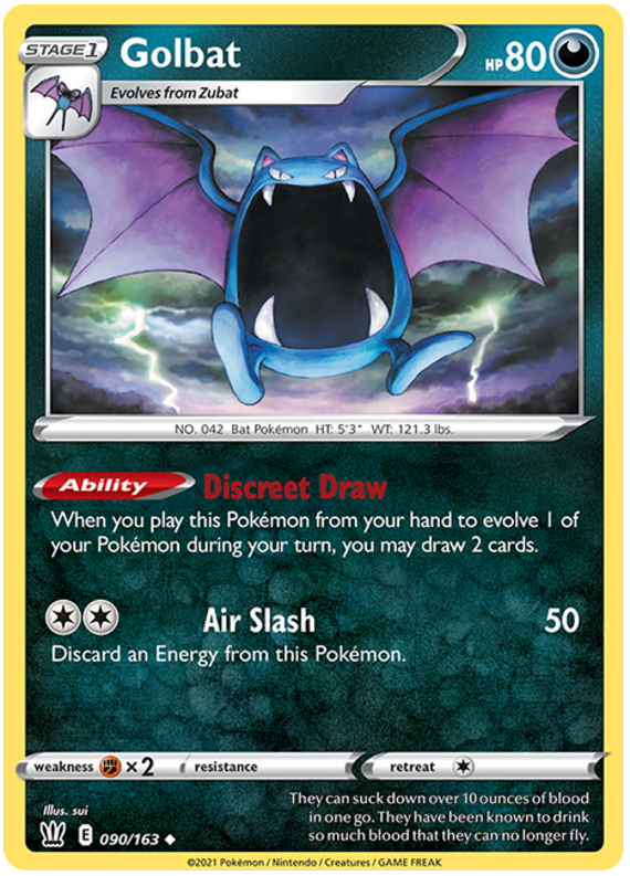 Golbat (090/163) [Sword & Shield: Battle Styles] | Enigma On Main