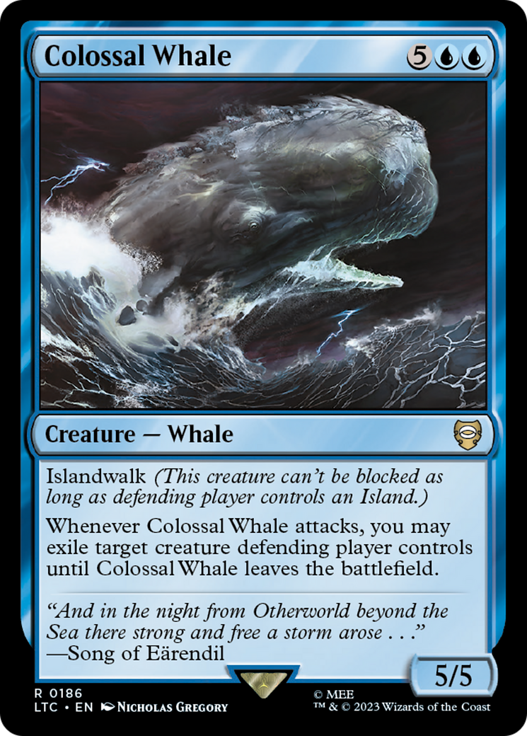 Colossal Whale [The Lord of the Rings: Tales of Middle-Earth Commander] | Enigma On Main