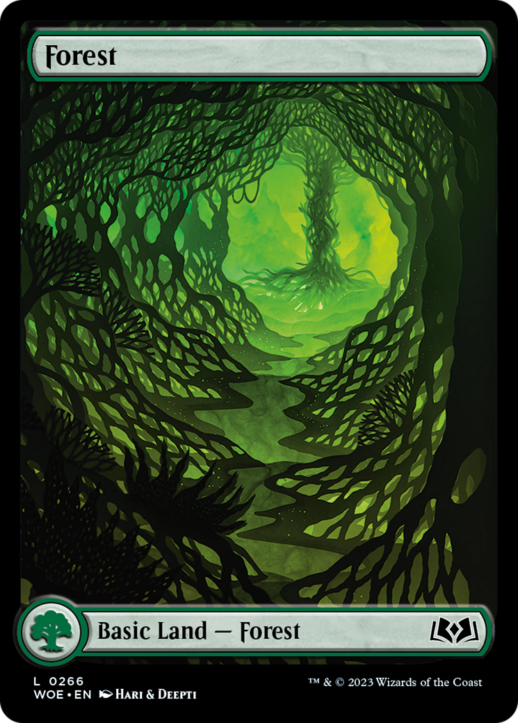 Forest (266) (Full-Art) [Wilds of Eldraine] | Enigma On Main