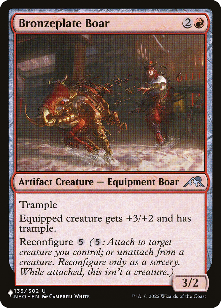 Bronzeplate Boar [The List Reprints] | Enigma On Main