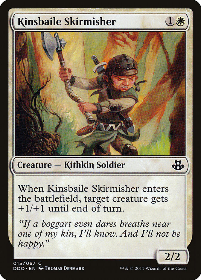 Kinsbaile Skirmisher [Duel Decks: Elspeth vs. Kiora] | Enigma On Main