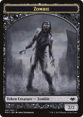 Zombie // Golem Double-Sided Token [Modern Horizons Tokens] | Enigma On Main