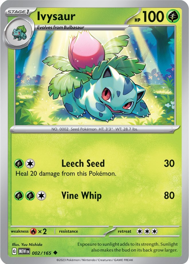 Ivysaur (002/165) [Scarlet & Violet 151] | Enigma On Main