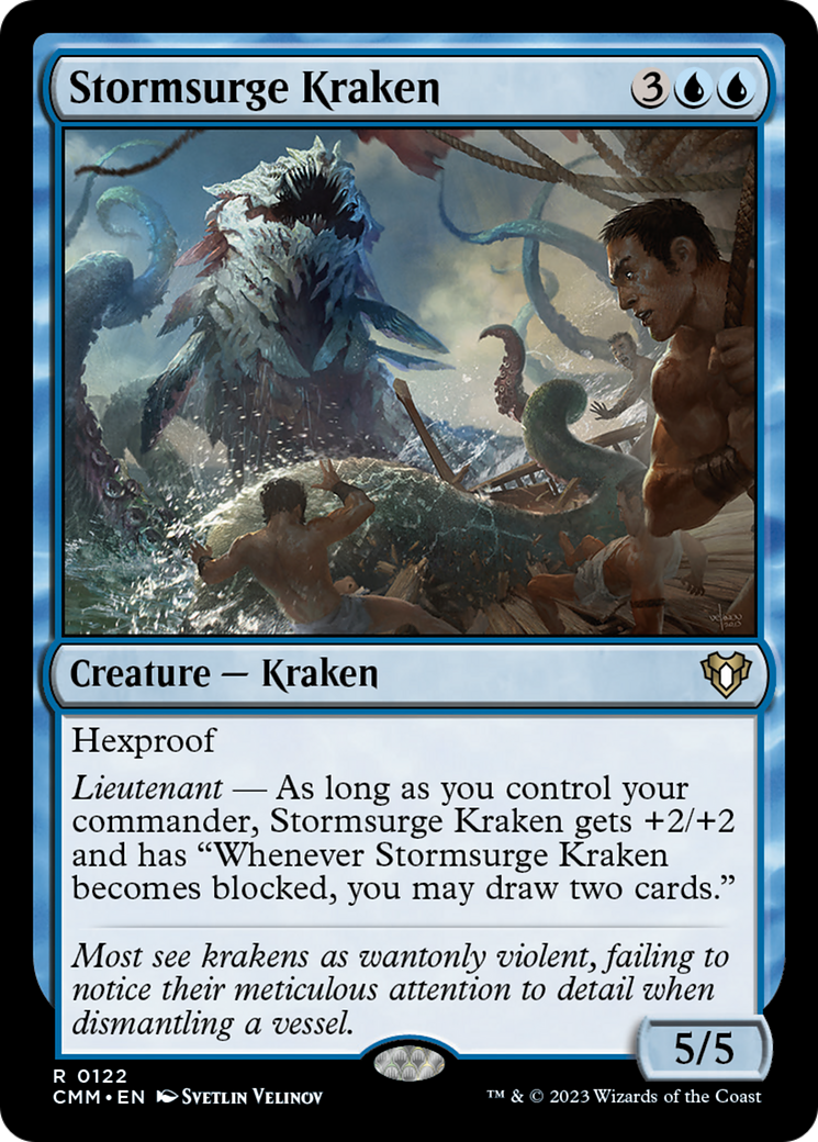 Stormsurge Kraken [Commander Masters] | Enigma On Main